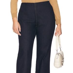 Good American Denim Pants 2XL Indigo716 High Rise Zip back pull on Straight NWT